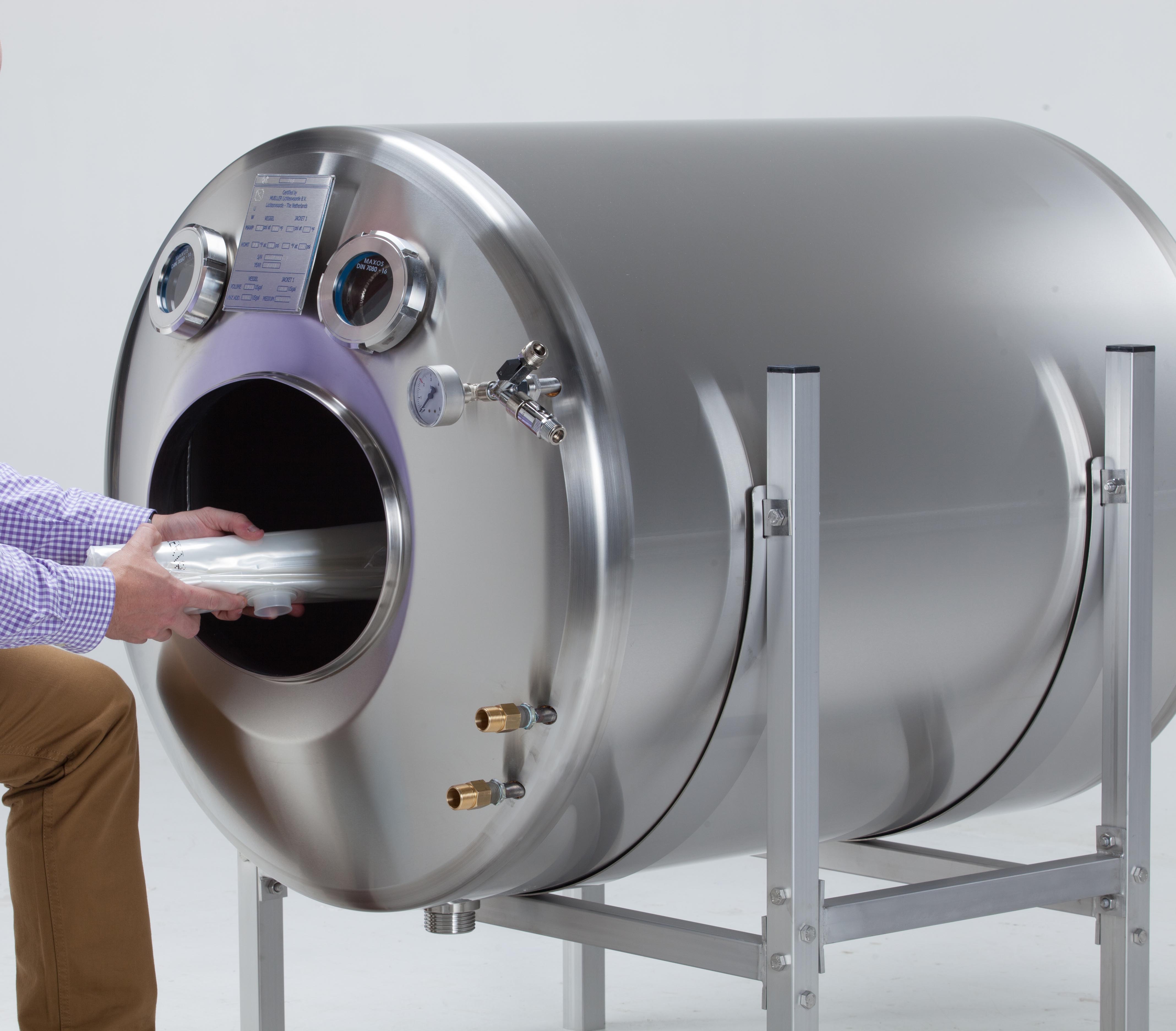 Our bagintank Serving Beer Tanks take up less space than a cold room